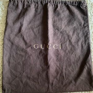 Gucci dust bag